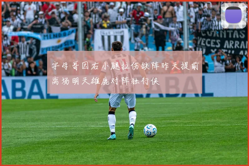 字母哥因右小腿拉伤缺阵昨天提前离场明天雄鹿对阵独行侠